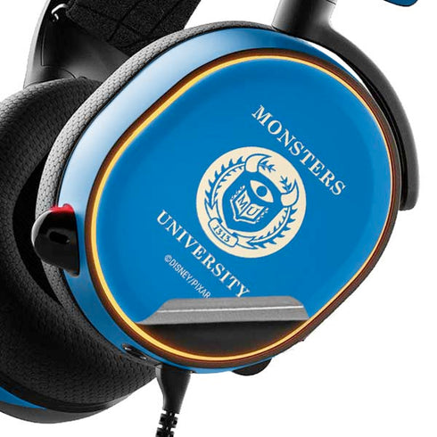 Disney Monsters University School’s Emblem SteelSeries Arctis 3 Skin